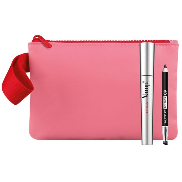 PUPA POCHETTE MASCARA VAMP + MINI MATITA MULTIPLAY - Tre Pi Profumerie