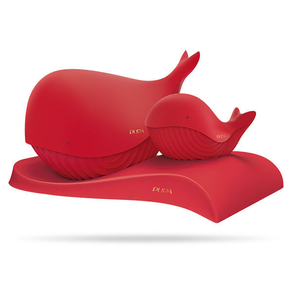 PUPA TROUSSE WHALES N.4+ N.1 ROSSO 004 - Tre Pi Profumerie