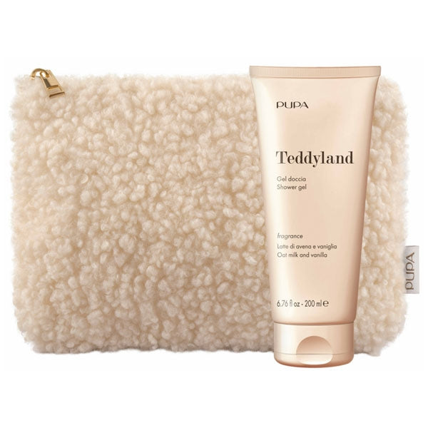 PUPA COFANETTO REGALO TEDDYLAND LATTE DOCCIA AVENA E VANIGLIA - Tre Pi Profumerie