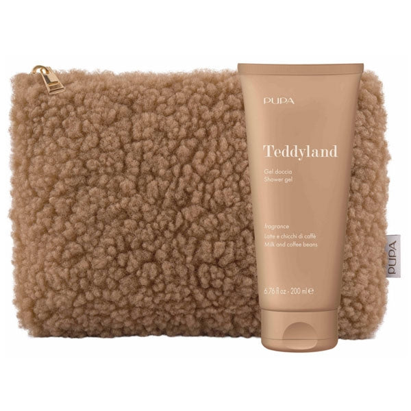 PUPA COFANETTO REGALO TEDDYLAND LATTE DOCCIA CHICCHI CAFFE 200 - Tre Pi Profumerie