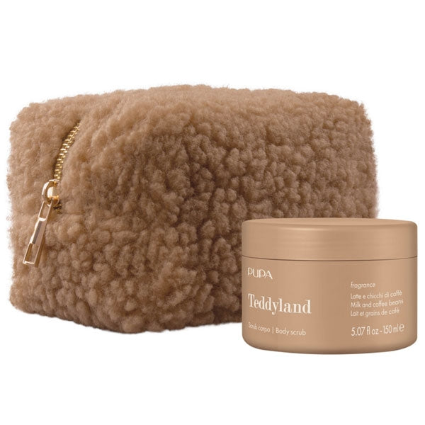 PUPA COFANETTO REGALO TEDDYLAND SCRUB CORPO CHICCHI DI CAFFE - Tre Pi Profumerie