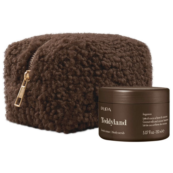 PUPA COFANETTO REGALO TEDDYLAND SCRUB CORPO COCCO E FAVE - Tre Pi Profumerie