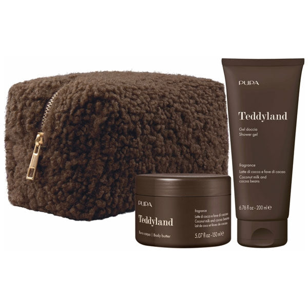 PUPA COFANETTO REGALO TEDDYLAND 1 LATTE DI COCCO E FAVE - Tre Pi Profumerie