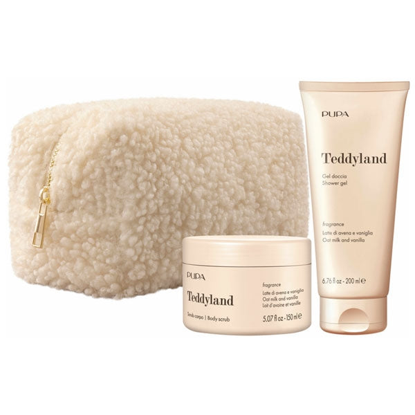 PUPA COFANETTO REGALO TEDDYLAND 2 LATTE DI AVENA E VANIGLIA - Tre Pi Profumerie