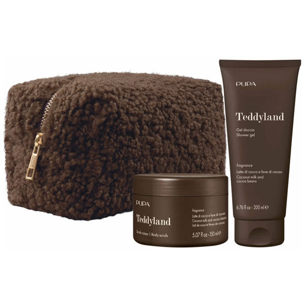 PUPA COFANETTO REGALO TEDDYLAND 2 LATTE DI COCCO E FAVE - Tre Pi Profumerie