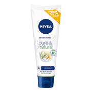 NIVEA CREMA MANI PURE &NATURAL PER MANI SECCHE 125 ML - Tre Pi Profumerie