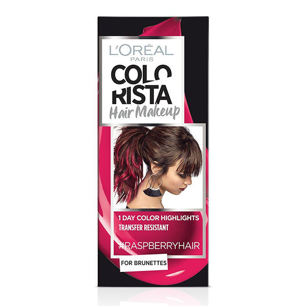 L'OREAL HAIR COLORIST COLORISTA HAIR MAKEUP RASPBERRY HAIR - Tre Pi Profumerie