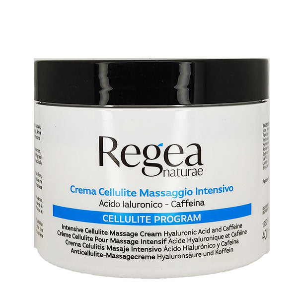 REGEA CREMA CELLULITE MASSAGGIO ACIDO IALURONICO-CAFFEINA 400 ML - Tre Pi Profumerie