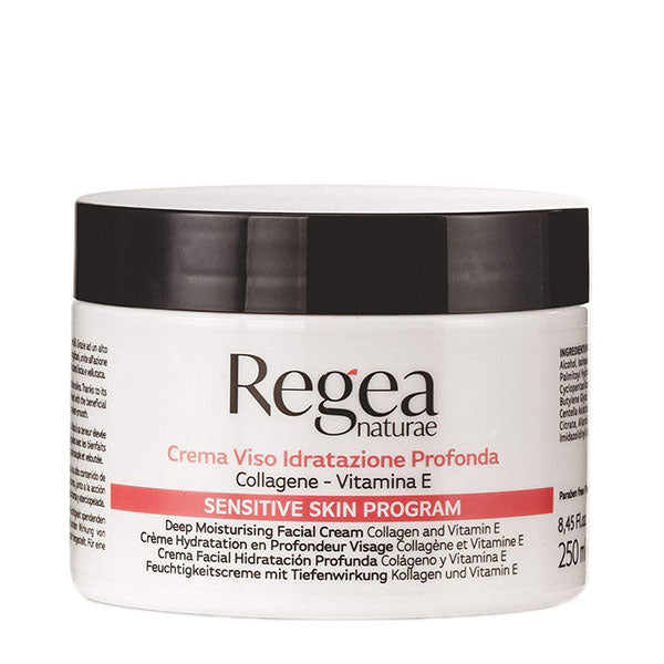 REGEA CREMA VISO IDRATAZIONE PROFONDA SENSITIVE SKIN 250 ML - Tre Pi Profumerie