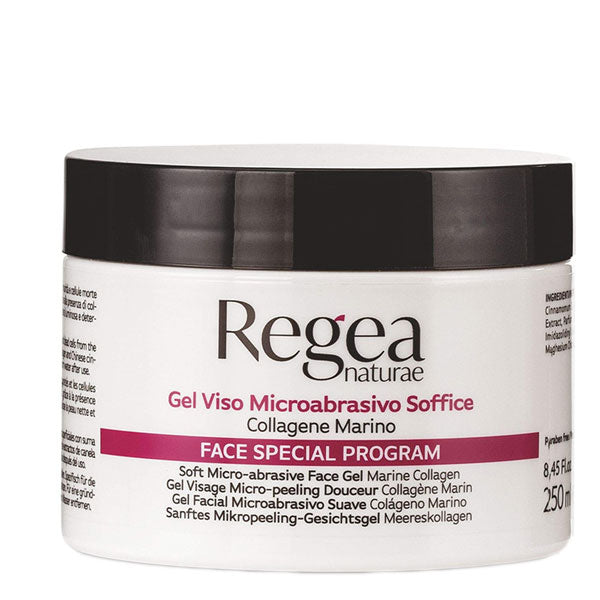 REGEA GEL VISO MICROABRASIVO SOFFICE COLLAGENE 250 ML - Tre Pi Profumerie