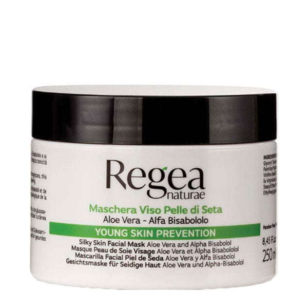 REGEA MASCHERA VISO PELLE DI SETA ALOE VERA YOUNG SKIN 250 ML - Tre Pi Profumerie