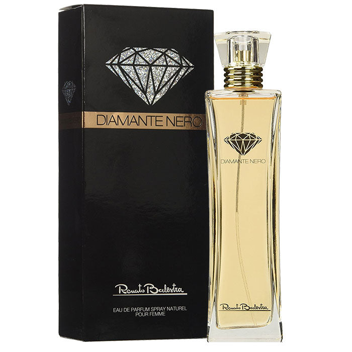 RENATO BALESTRA DIAMANTE NERO DONNA EAU DE PARFUM 100 ML - Tre Pi Profumerie