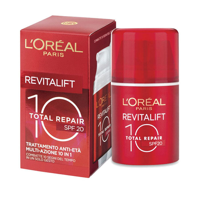 L'OREAL REVITALIFT TOTAL REPAIR 10 TRATTAMENTO ANTI-ETA' 50 ML - Tre Pi Profumerie