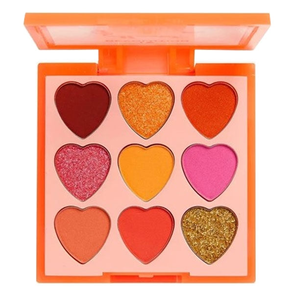 REVOLUTION I HEART PALETTE BREAKERS FIERY 9 OMBRETTI - Tre Pi Profumerie