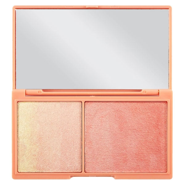 REVOLUTION I HEART PEACH AND GLOW DUO ILLUMINANTE - Tre Pi Profumerie
