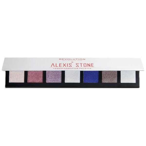 REVOLUTION PALETTE ALEXIS STONE 7 OMBRETTI METALLIZZATI - Tre Pi Profumerie
