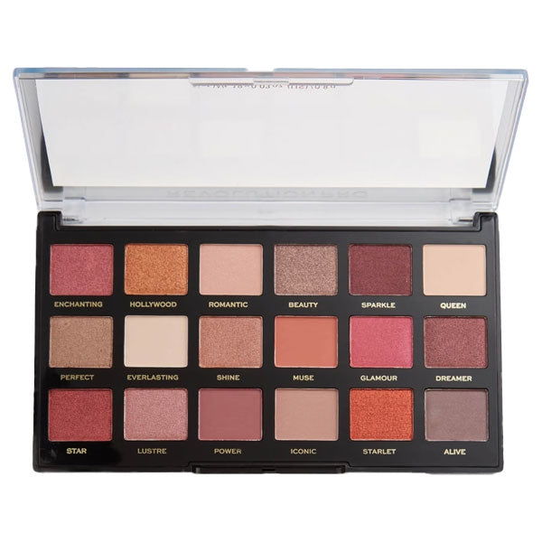 REVOLUTION PALETTE PRO REGENERATION ICONIC LUSTRE 18 OMBRETTI - Tre Pi Profumerie
