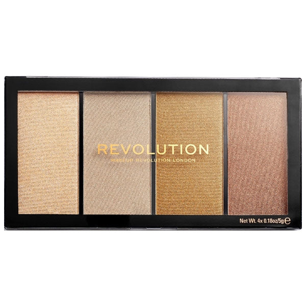 REVOLUTION PALETTE RELOADED LUSTRE LIGHTS WARM ILLUMINANTI 4 COL - Tre Pi Profumerie