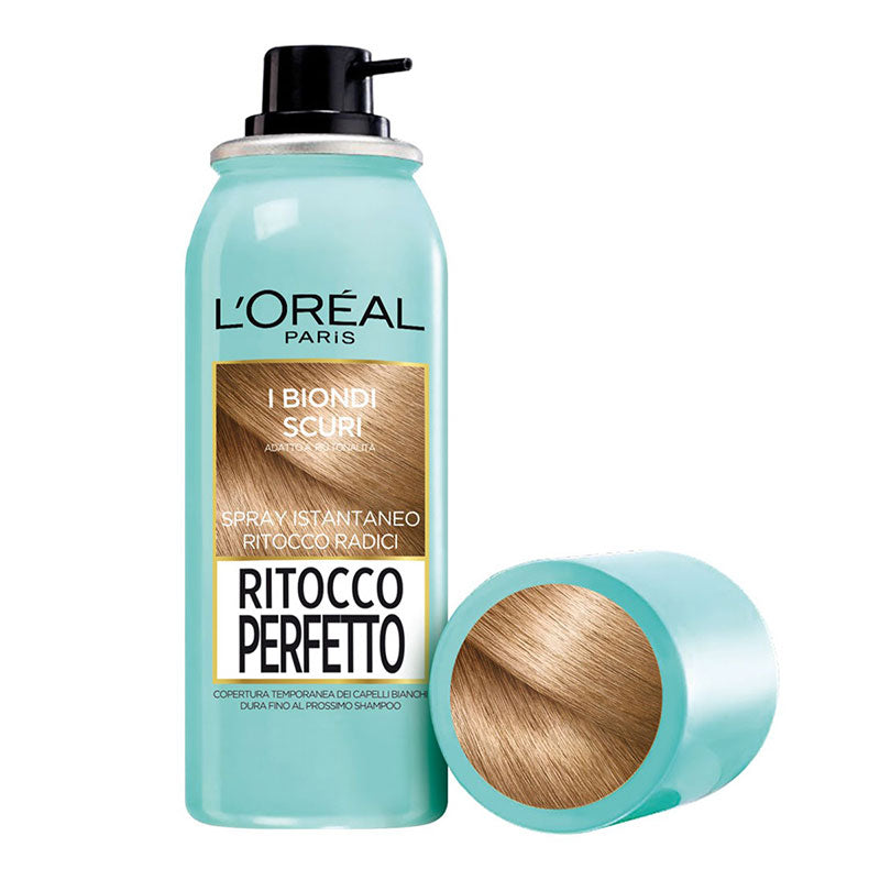 L'OREAL PARIS RITOCCO PERFETTO SPRAY ISTANTANEO BIONDO SCURO 4 - Tre Pi Profumerie