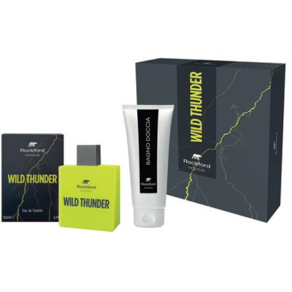 ROCKFORD WILD THUNDER COFANETTO EDT 100 ML + DOCCIA - Tre Pi Profumerie