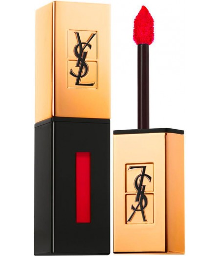 YVES SAINT LAURENT VERNIS A LEVRES ROUGE FUSAIN 46 - Tre Pi Profumerie