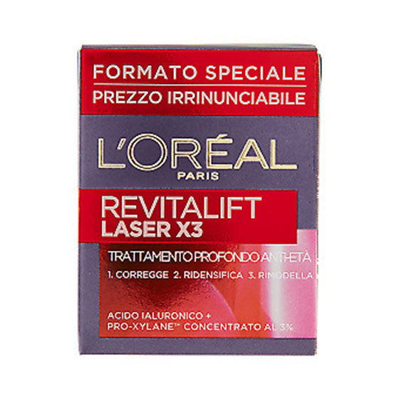 L'OREAL REVITALIFT LASER X3 TRATTAMENTO PROFONDO ANTI ETA 15 ML - Tre Pi Profumerie
