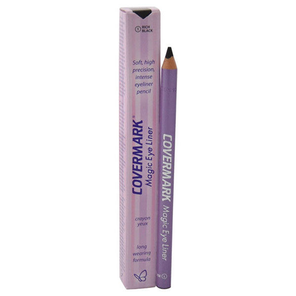 COVERMARK MAGIC EYELINER CRAYON YEUX RICH BLACK 1 - Tre Pi Profumerie