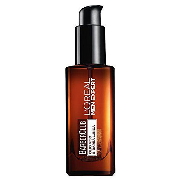 L'OREAL MEN EXPERT BARBER CLUB OLIO VISO E BARBA LUNGA 30 ML - Tre Pi Profumerie