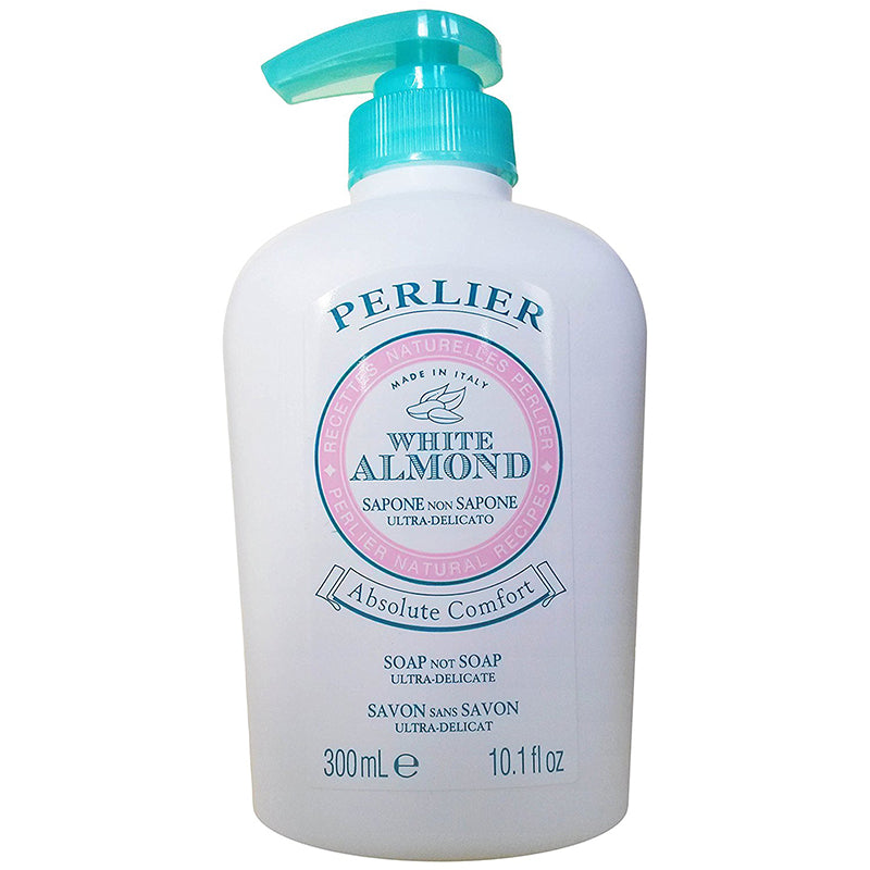 PERLIER SAPONE LIQUIDO WHITE ALMOND 300 ML - Tre Pi Profumerie