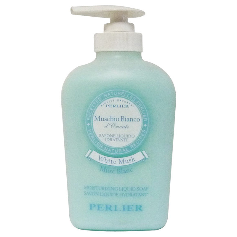 PERLIER SAPONE LIQUIDO MUSCHIO BIANCO 300 ML - Tre Pi Profumerie