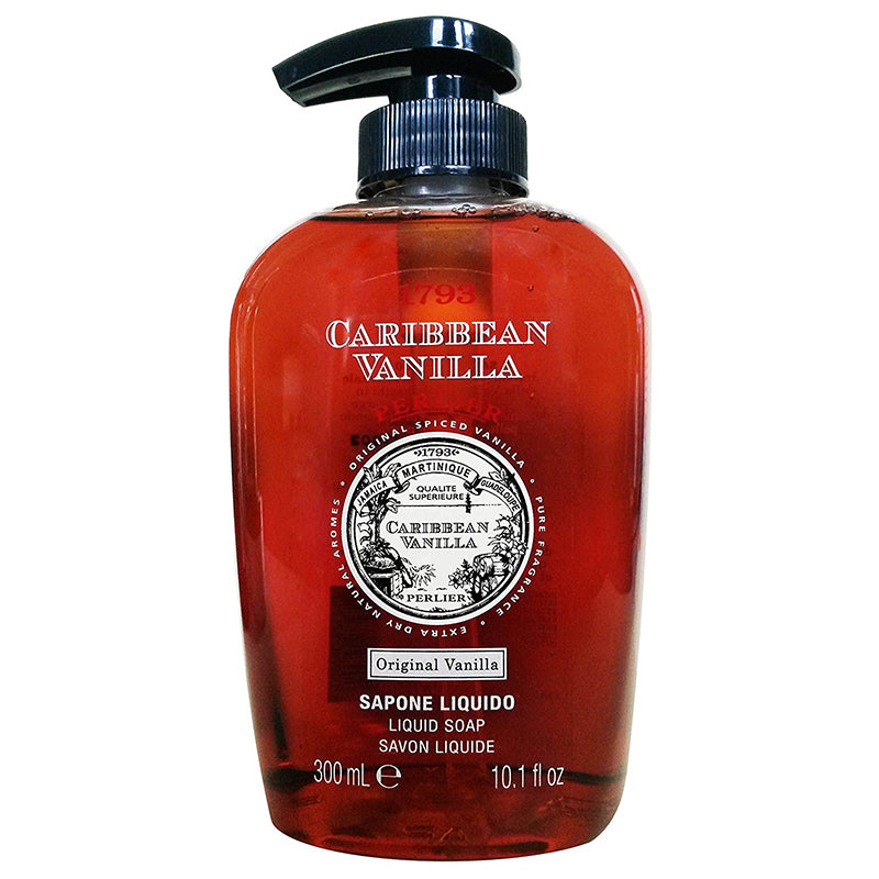 PERLIER SAPONE LIQUIDO CARIBBEAN VANILLA 300 ML - Tre Pi Profumerie