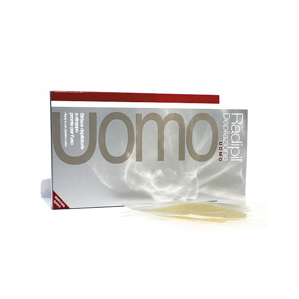 RADIPIL STRISCE DEPILATORIE UOMO 12 PEZZI - Tre Pi Profumerie