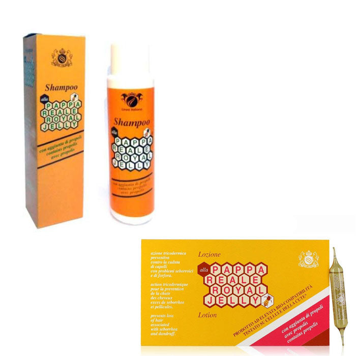 COE KIT SHAMPOO + FIALE12 X 10 ALLA PAPPA REALE - Tre Pi Profumerie
