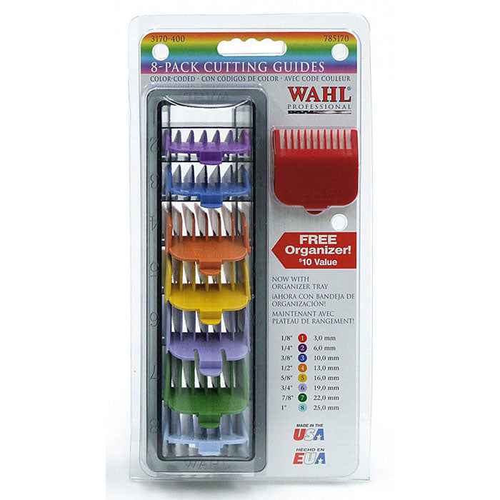 WAHL PROFESSIONAL SET RIALZI MULTICOLOR N 1-8 - Tre Pi Profumerie