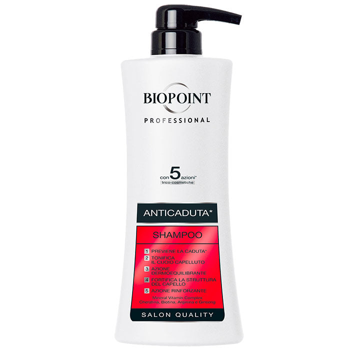 BIOPOINT PROFESSIONAL SHAMPOO ANTICADUTA 5 AZIONI 400 ML - Tre Pi Profumerie