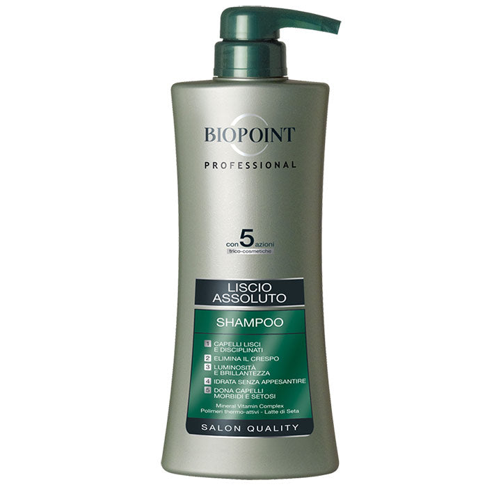 BIOPOINT PROFESSIONAL SHAMPOO LISCIO ASSOLUTO 400 ML - Tre Pi Profumerie
