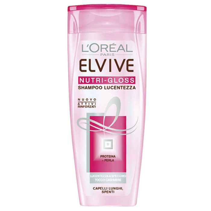 L'OREAL ELVIVE SHAMPOO NUTRI-GLOSS 400 ML - Tre Pi Profumerie