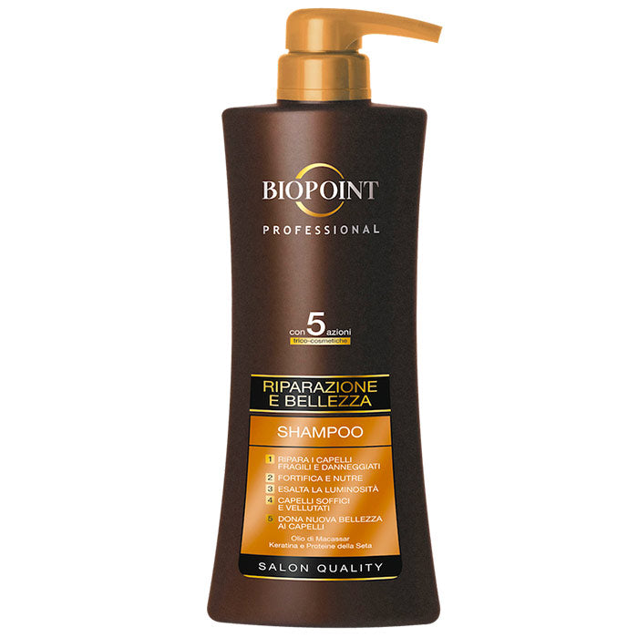 BIOPOINT PROFESSIONAL SHAMPOO RIPARAZIONE E BELLEZZA 400 ML - Tre Pi Profumerie