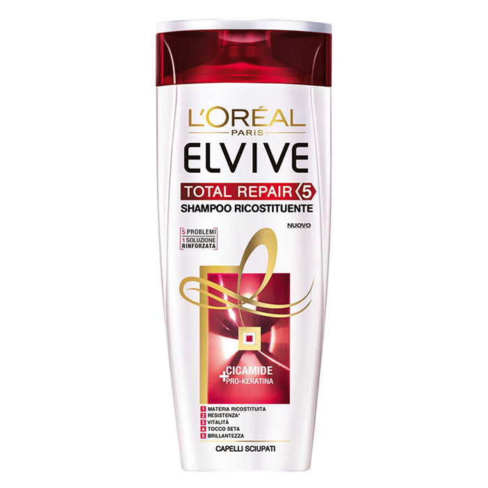 L'OREAL ELVIVE SHAMPOO TOTAL REPAIR 5 400 ML - Tre Pi Profumerie