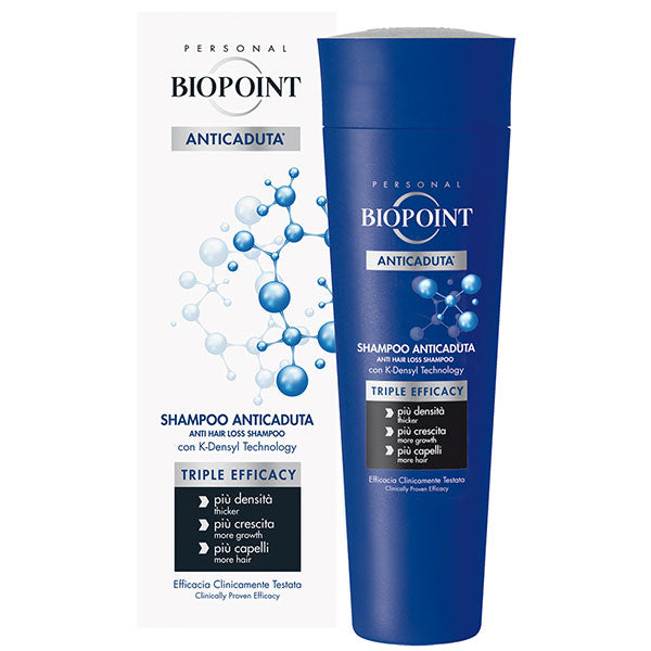 BIOPOINT ANTICADUTA SHAMPOO TRIPLE EFFICACIA 200 ML - Tre Pi Profumerie