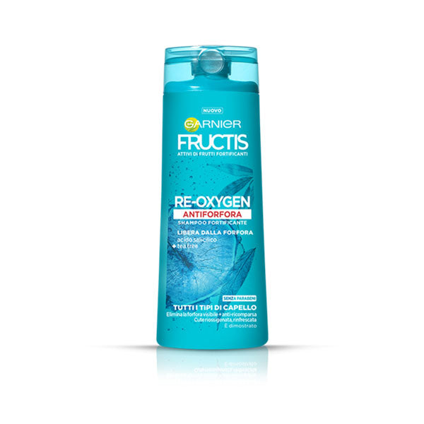 GARNIER FRUCTIS SHAMPOORE-OXYGEN ANTIFORFORA 250 ML - Tre Pi Profumerie