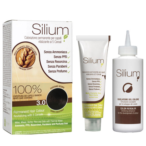SILIUM COLORAZIONE CREMA CASTANO SCURO 3.0 - Tre Pi Profumerie