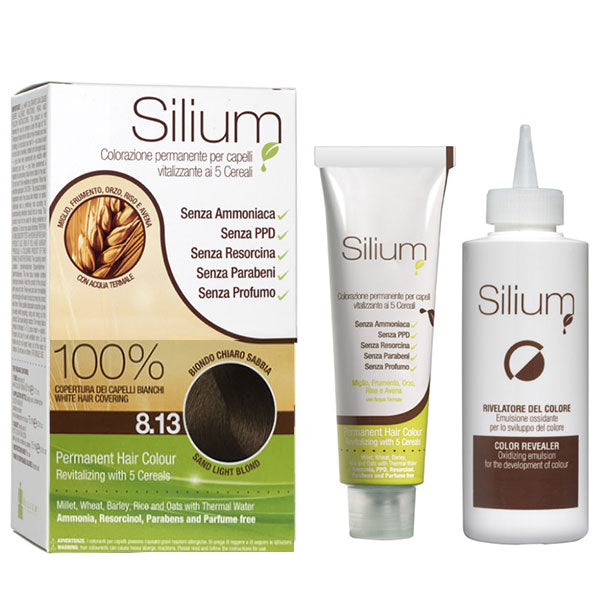 SILIUM COLORAZIONE CREMA BIONDO CHIARO SABBIA 8.13 - Tre Pi Profumerie