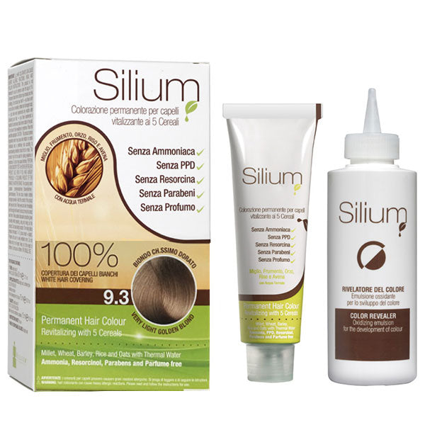 SILIUM COLORAZIONE CREMA BIONDO CHIARISSIMO DORATO 9.3 - Tre Pi Profumerie