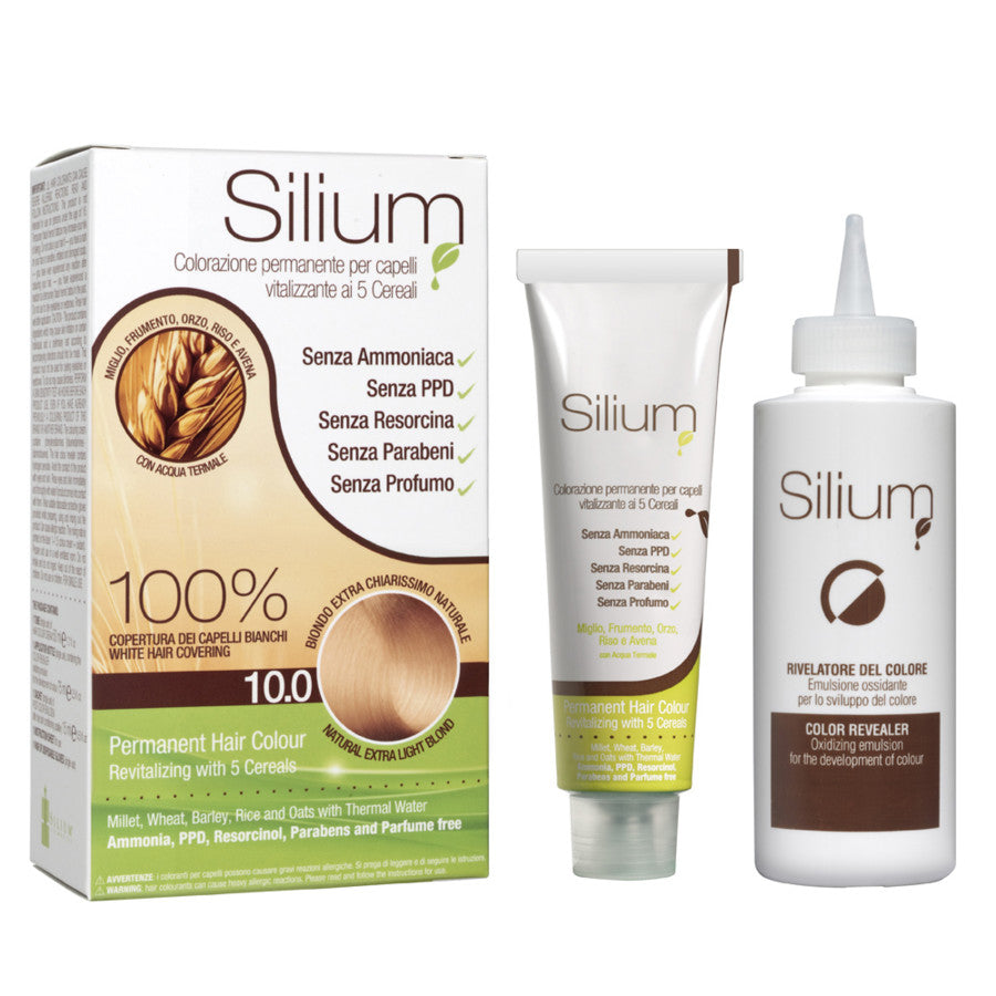 SILIUM COLORAZIONE CREMA BIONDO EXTRA CHIARISSIMO NATURALE 10.0 - Tre Pi Profumerie