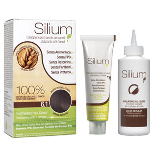 SILIUM COLORAZIONE CREMA BIONDO INTENSO CENERE 6.1 - Tre Pi Profumerie