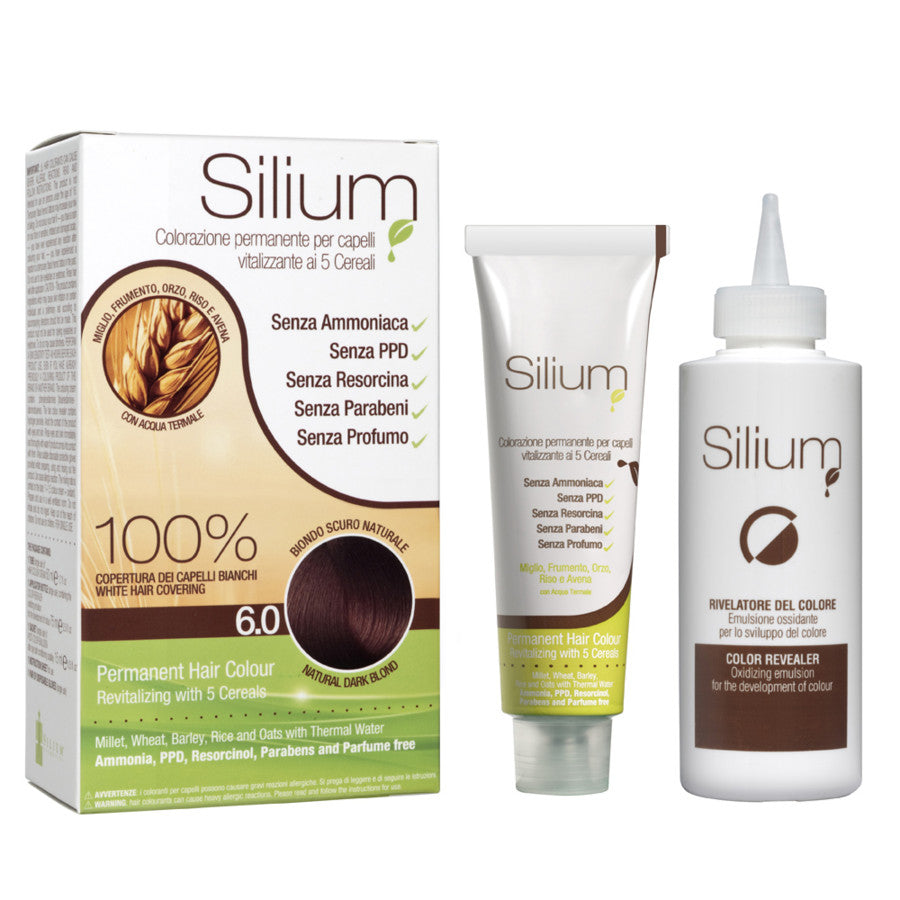 SILIUM COLORAZIONE CREMA BIONDO SCURO NATURALE 6.0 - Tre Pi Profumerie
