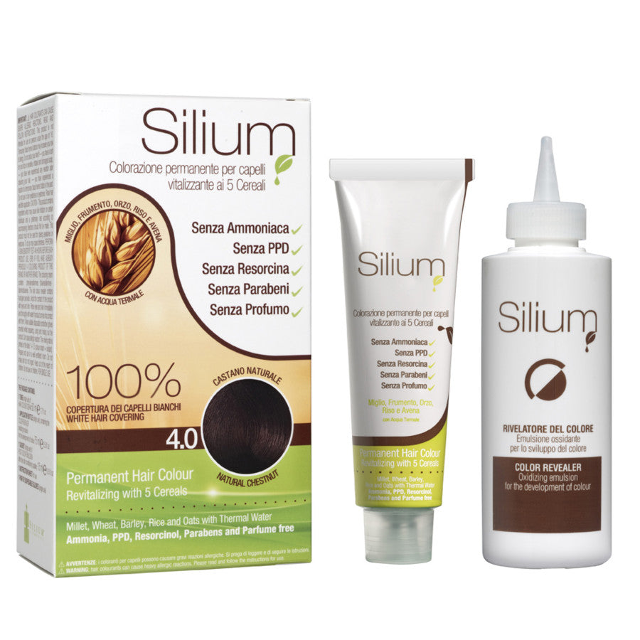 SILIUM COLORAZIONE CREMA CASTANO NATURALE 4.0 - Tre Pi Profumerie