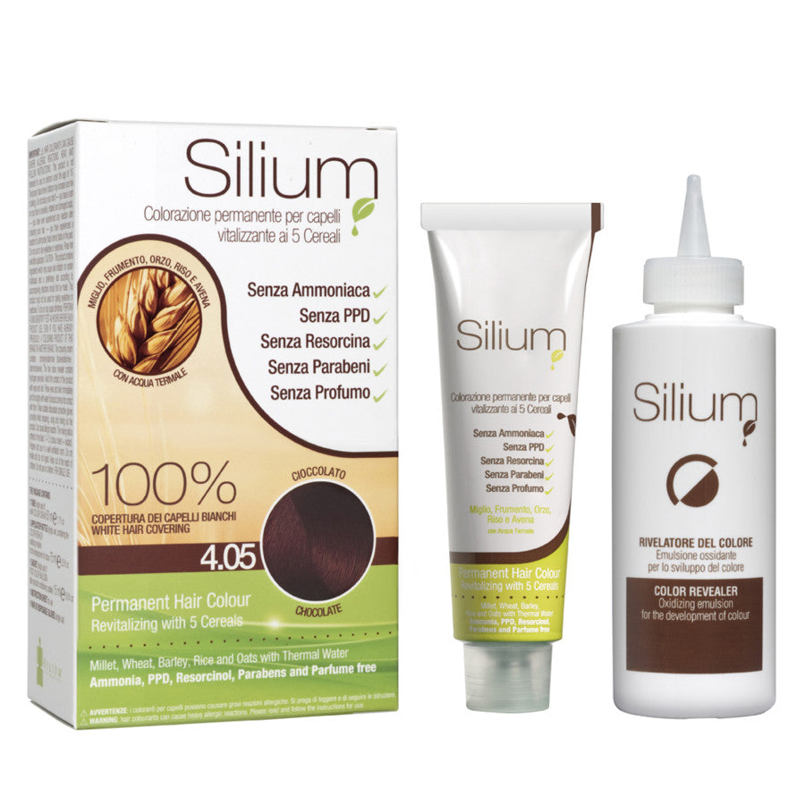 SILIUM COLORAZIONE CREMA CIOCCOLATO 4.05 - Tre Pi Profumerie