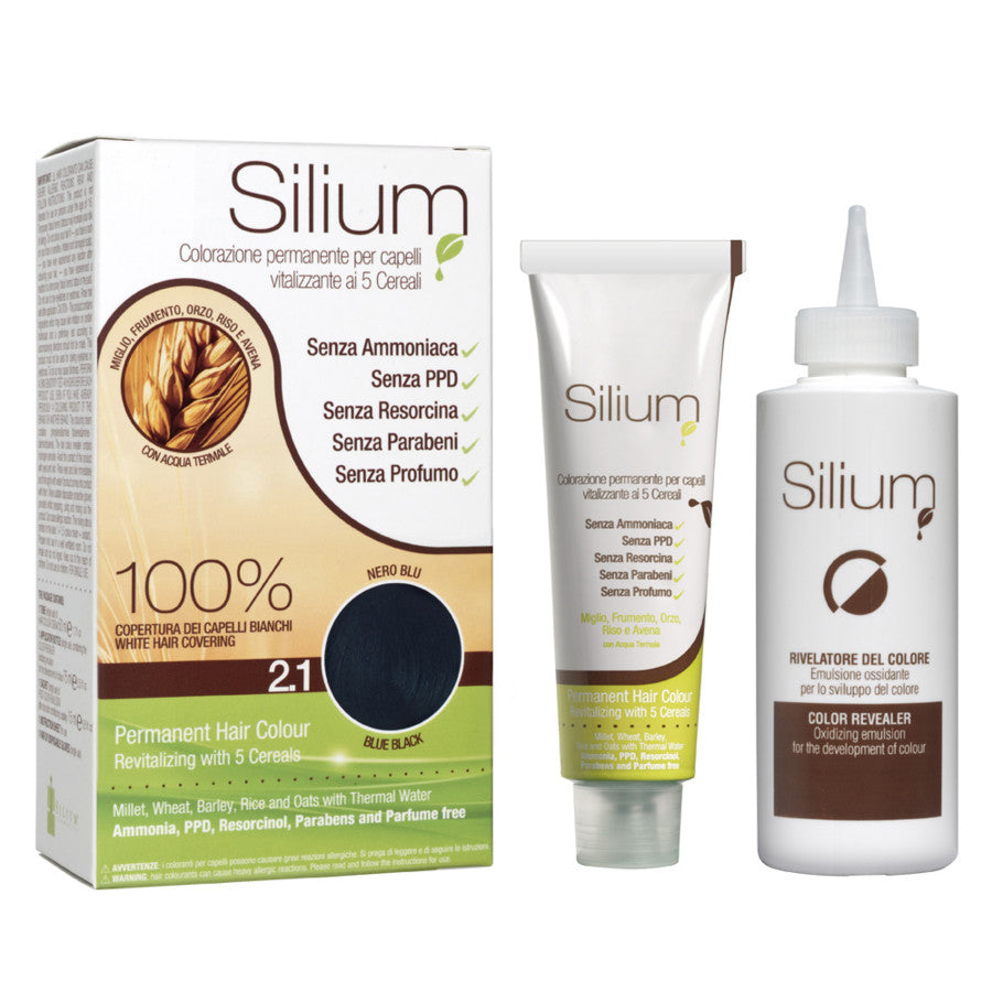 SILIUM COLORAZIONE CREMA NERO BLU 2.10 - Tre Pi Profumerie
